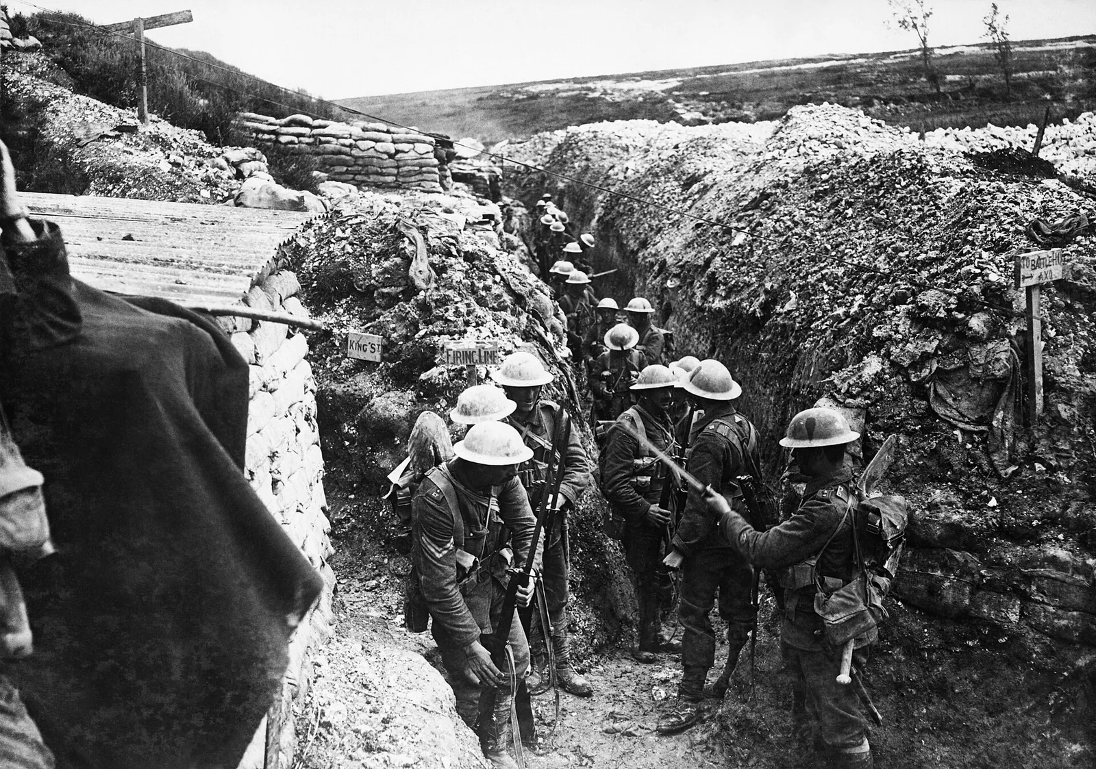 Somme service from Bouzincourt