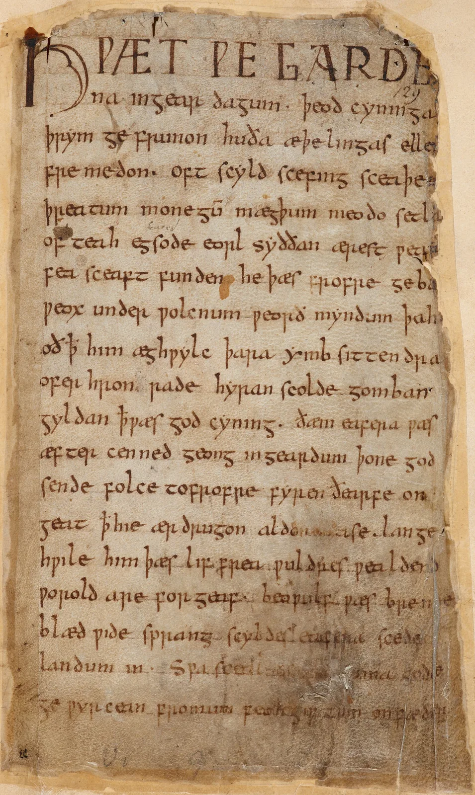 British Academy Beowulf lecture