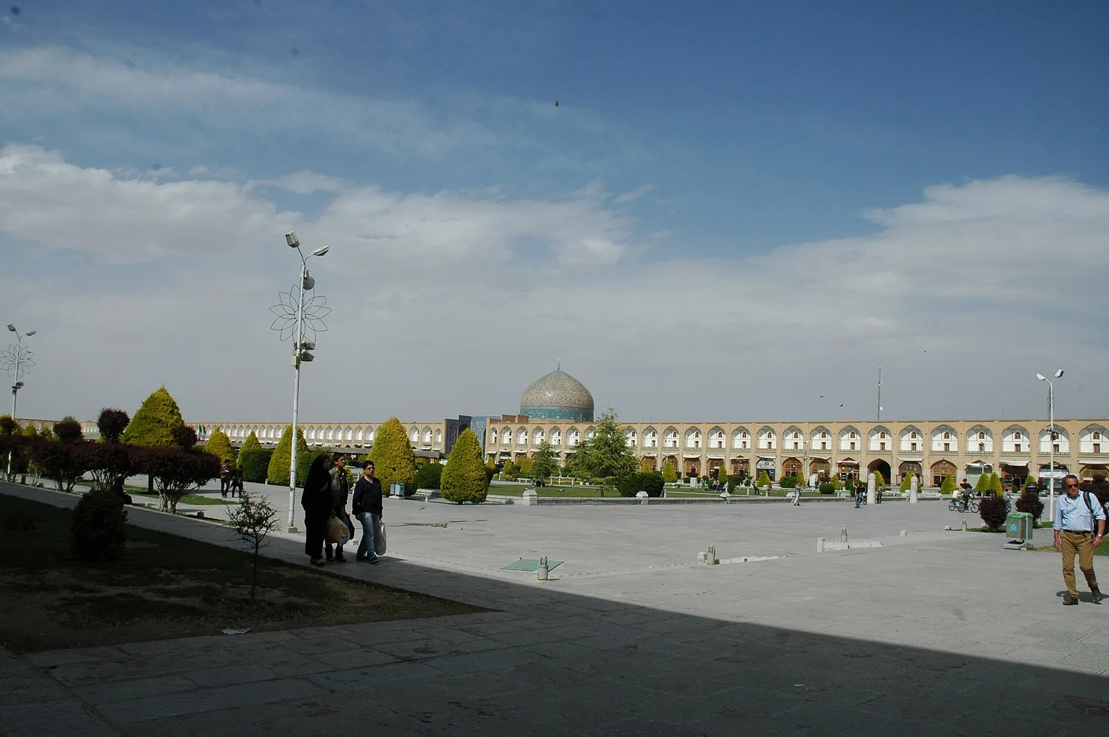 Arrival at Isfahan