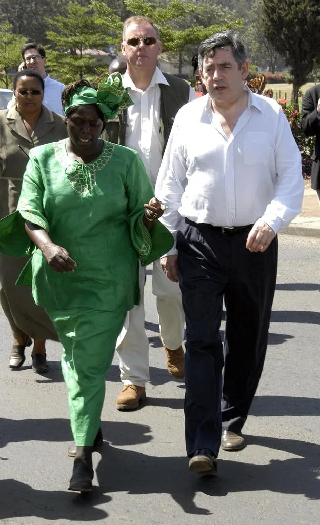 Tour with Gordon Brown