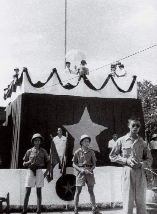 Declaration of independence at Ba Đình Square