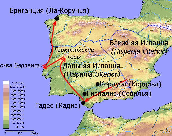 Governs Farther Spain