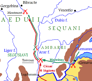 Lands in Britain near Deal