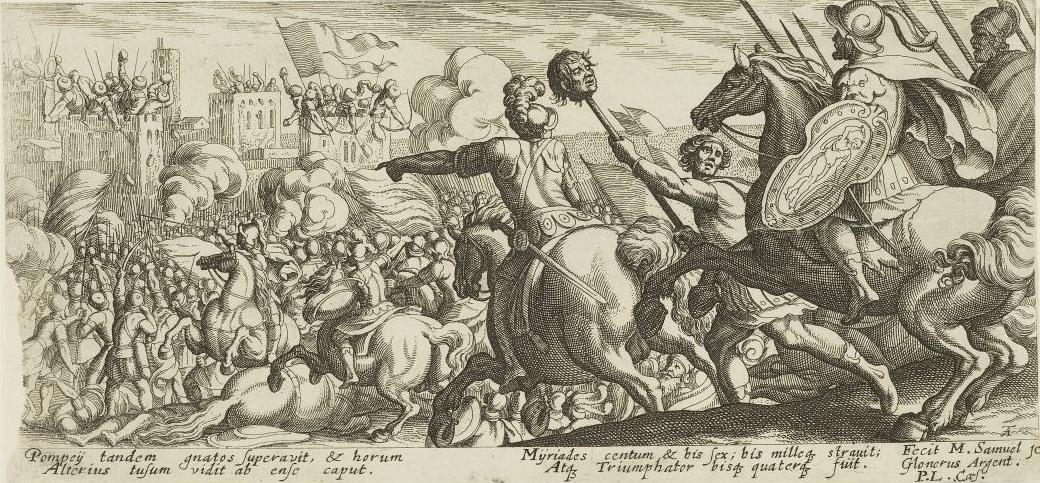 Assassinated at the Curia of Pompey