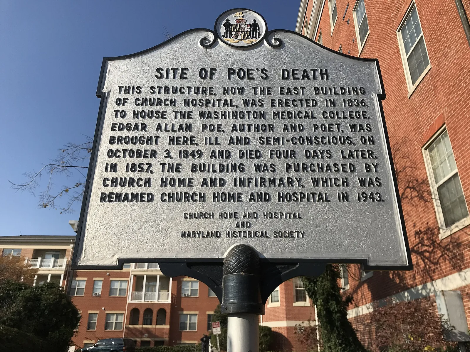 Death at Washington Medical College