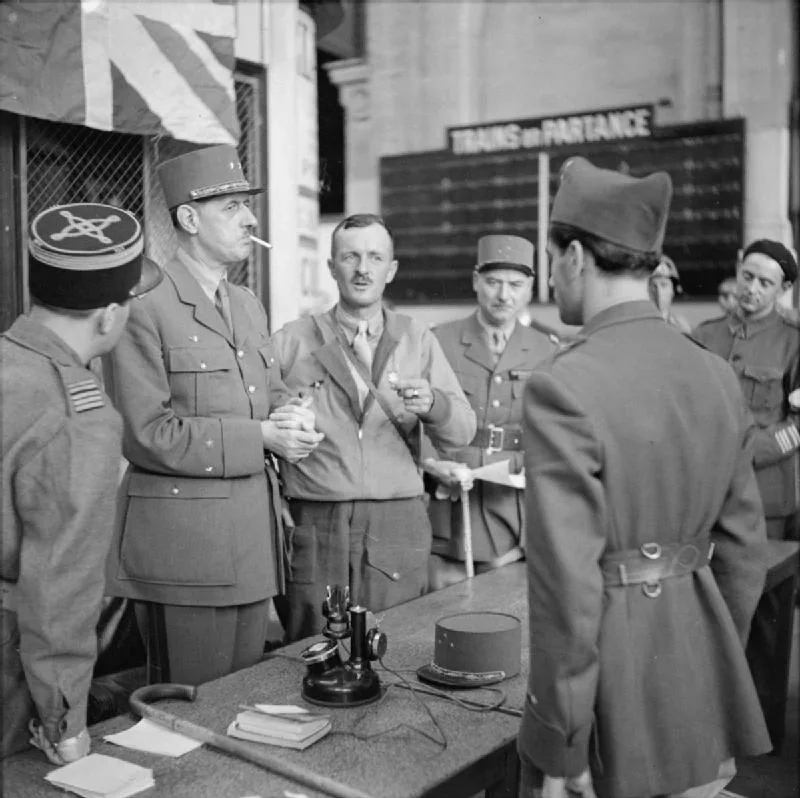 First return to liberated France at Bayeux