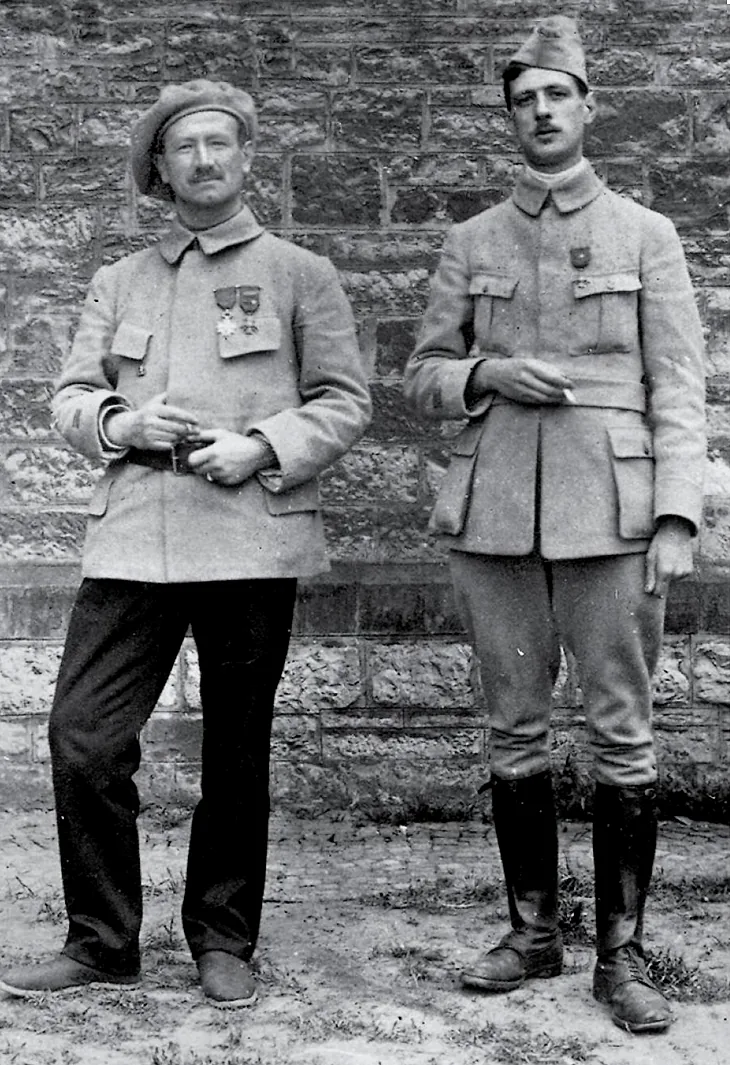 Wounded in the First Battle of Champagne