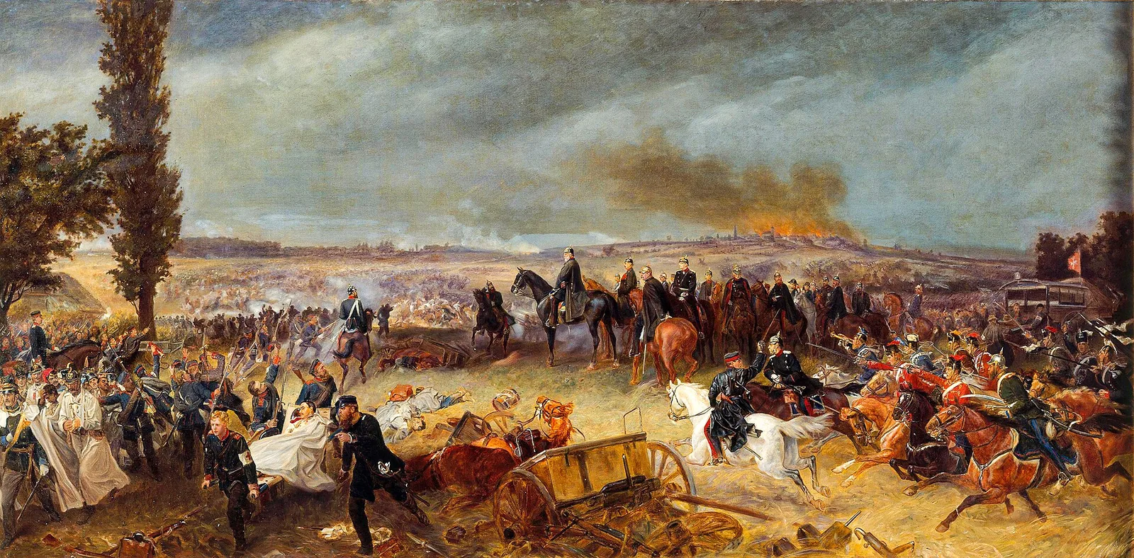 Observed the Battle of Königgrätz