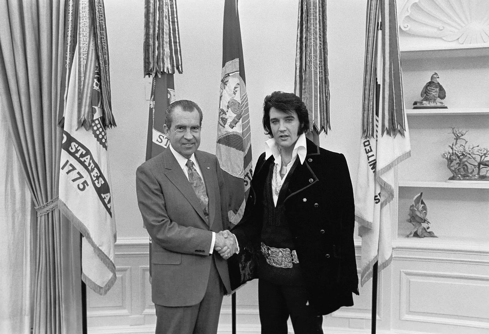 Meeting President Nixon