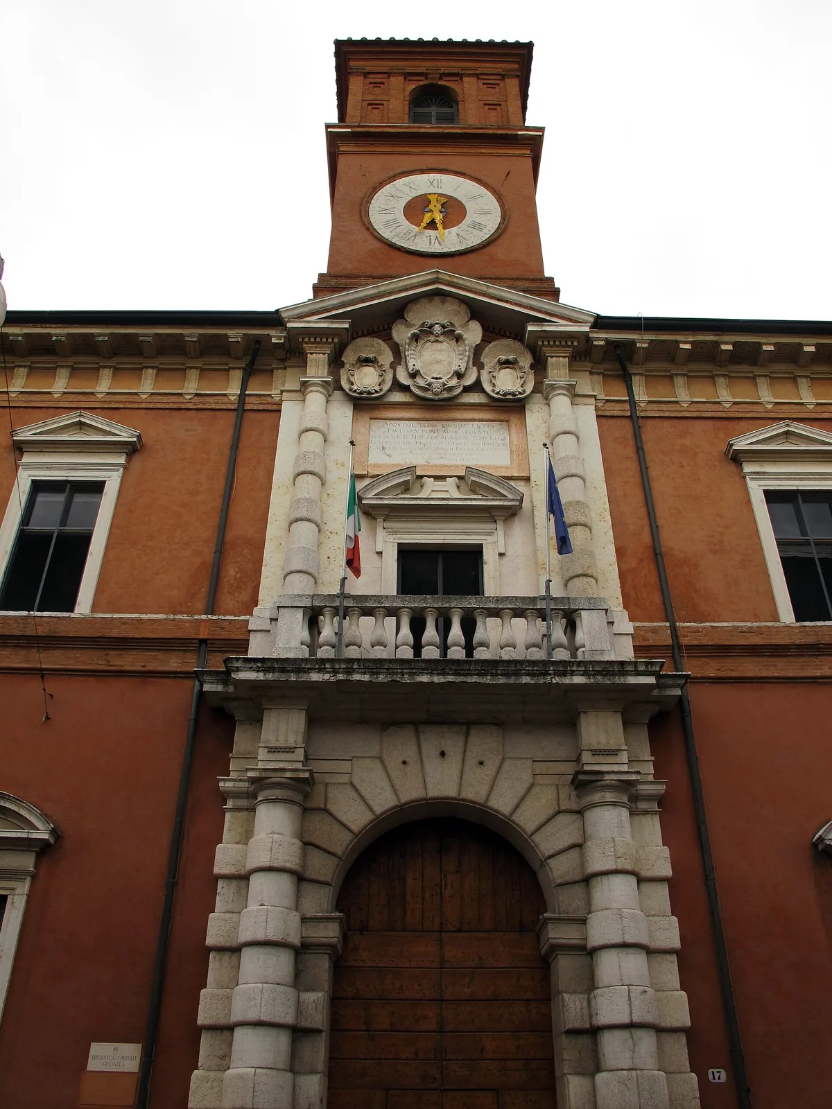 Doctorate in canon law at Ferrara