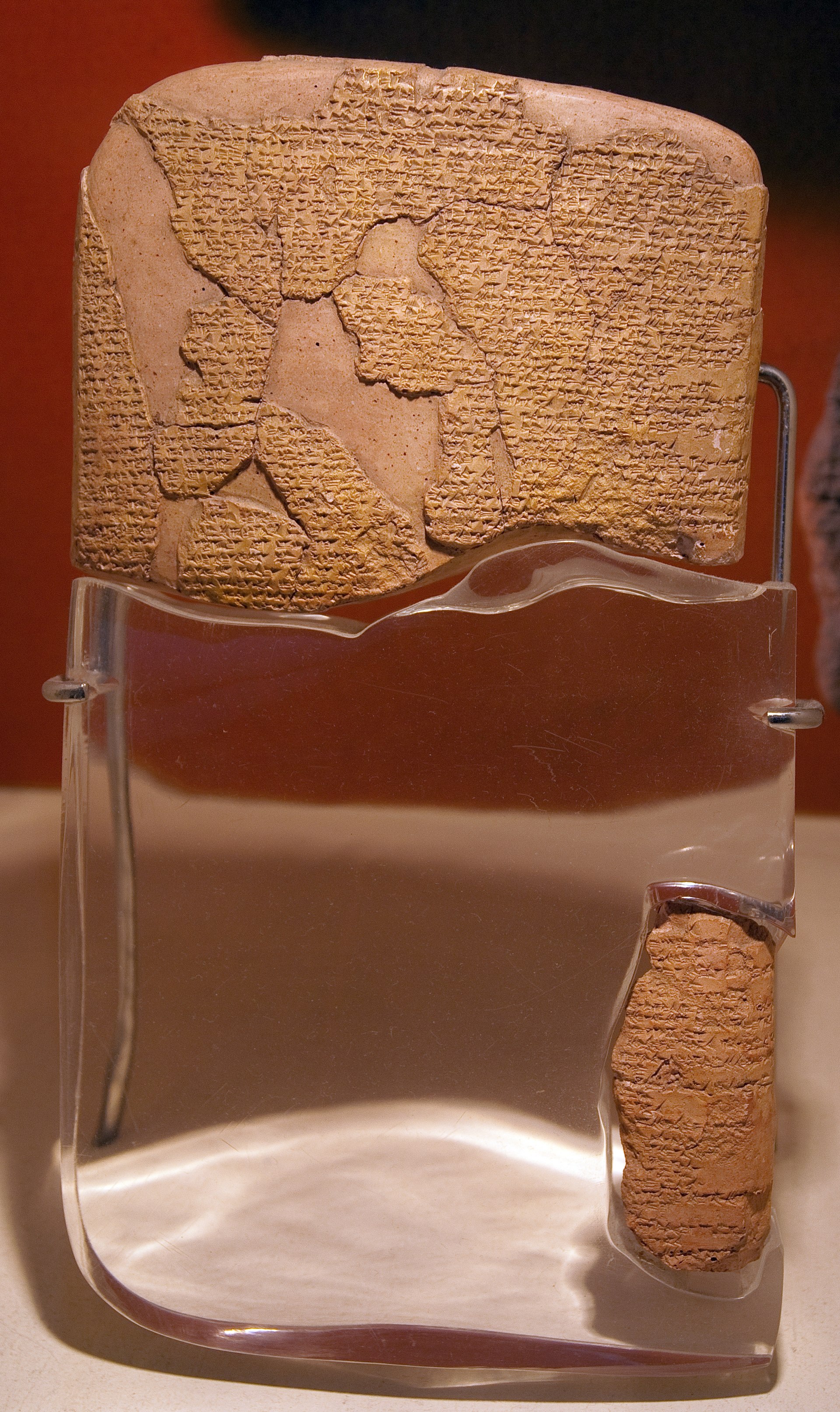 Receives the Hittite peace treaty