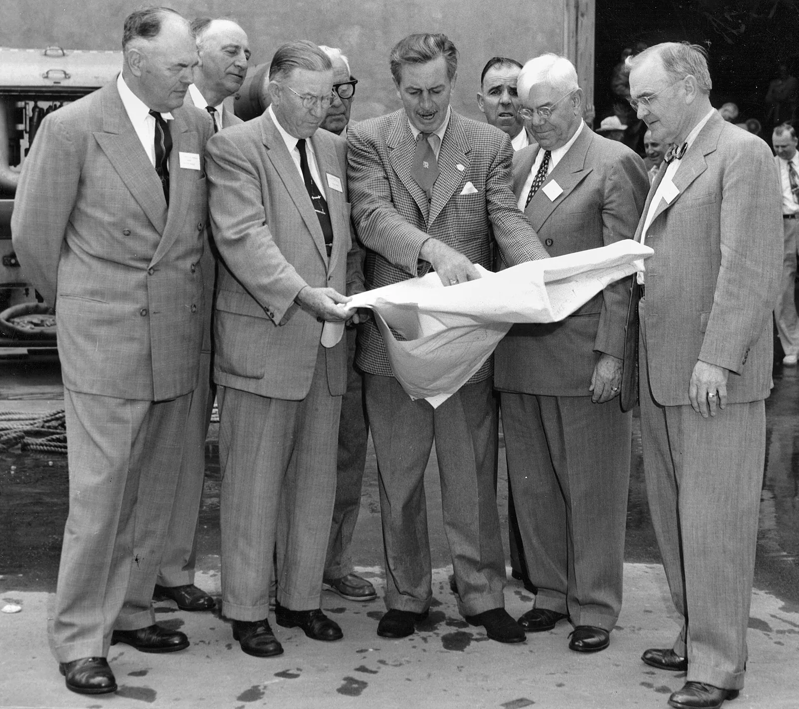 Disneyland opening and dedication