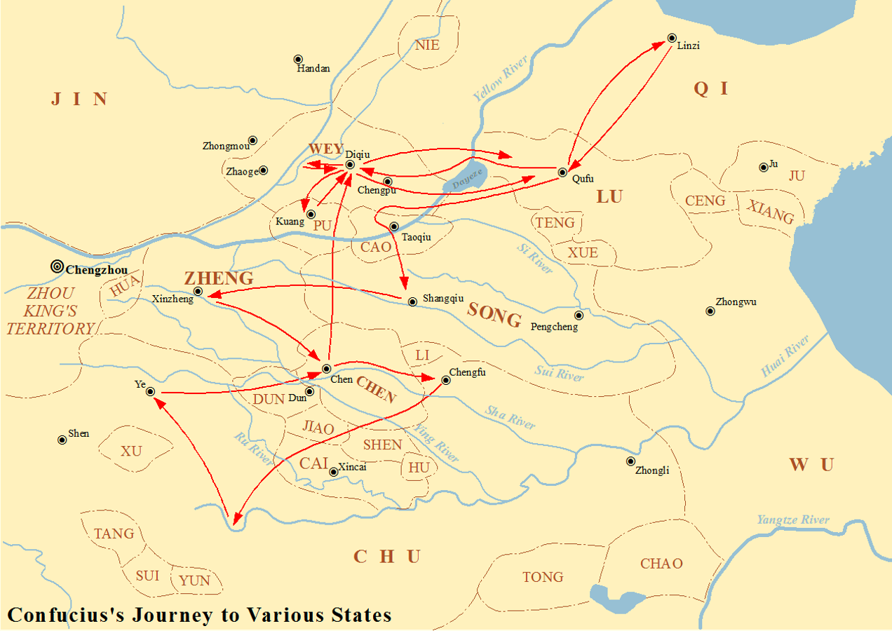 Departs Lu for exile