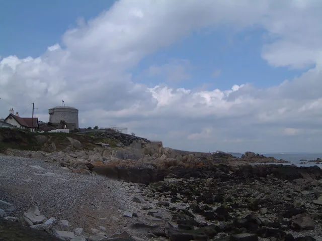 Brief residence at Sandycove Martello tower
