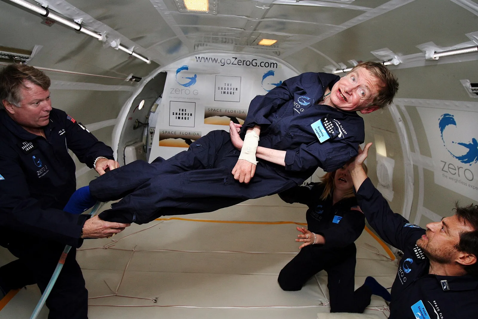 Zero-gravity flight off Florida