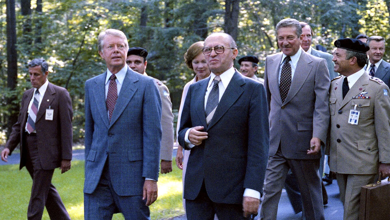 Camp David summit preparations