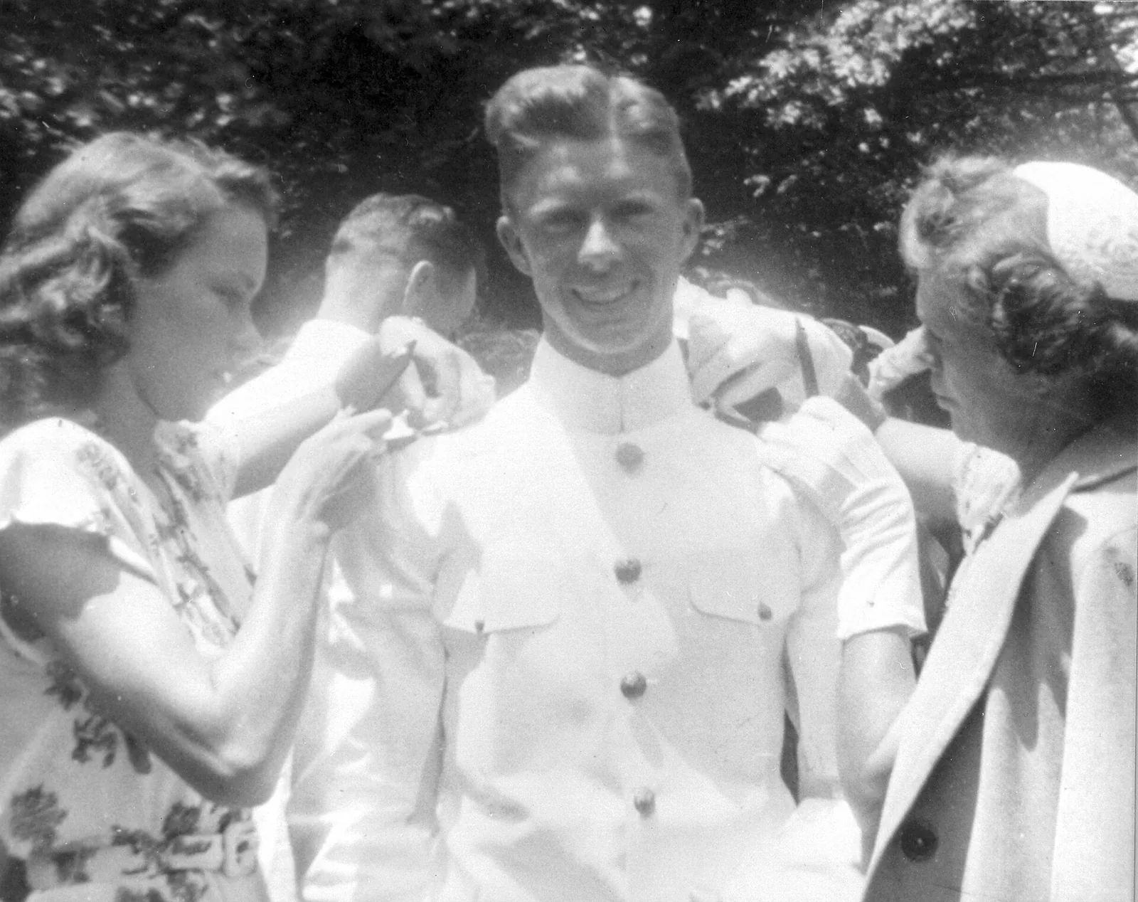 Naval Academy graduation