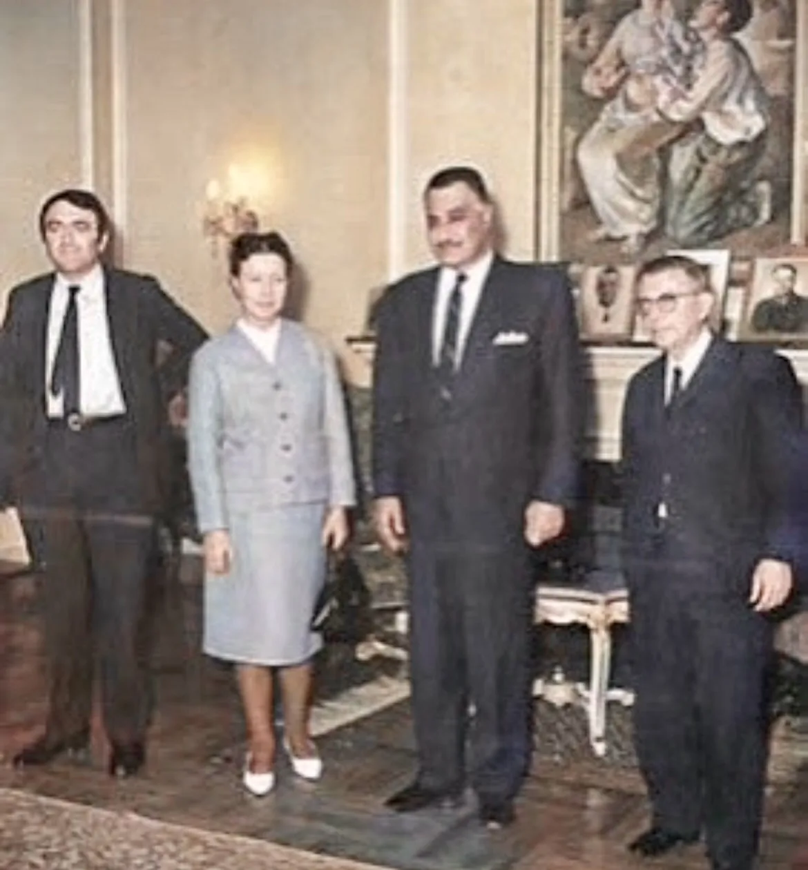 Meeting President Nasser in Cairo