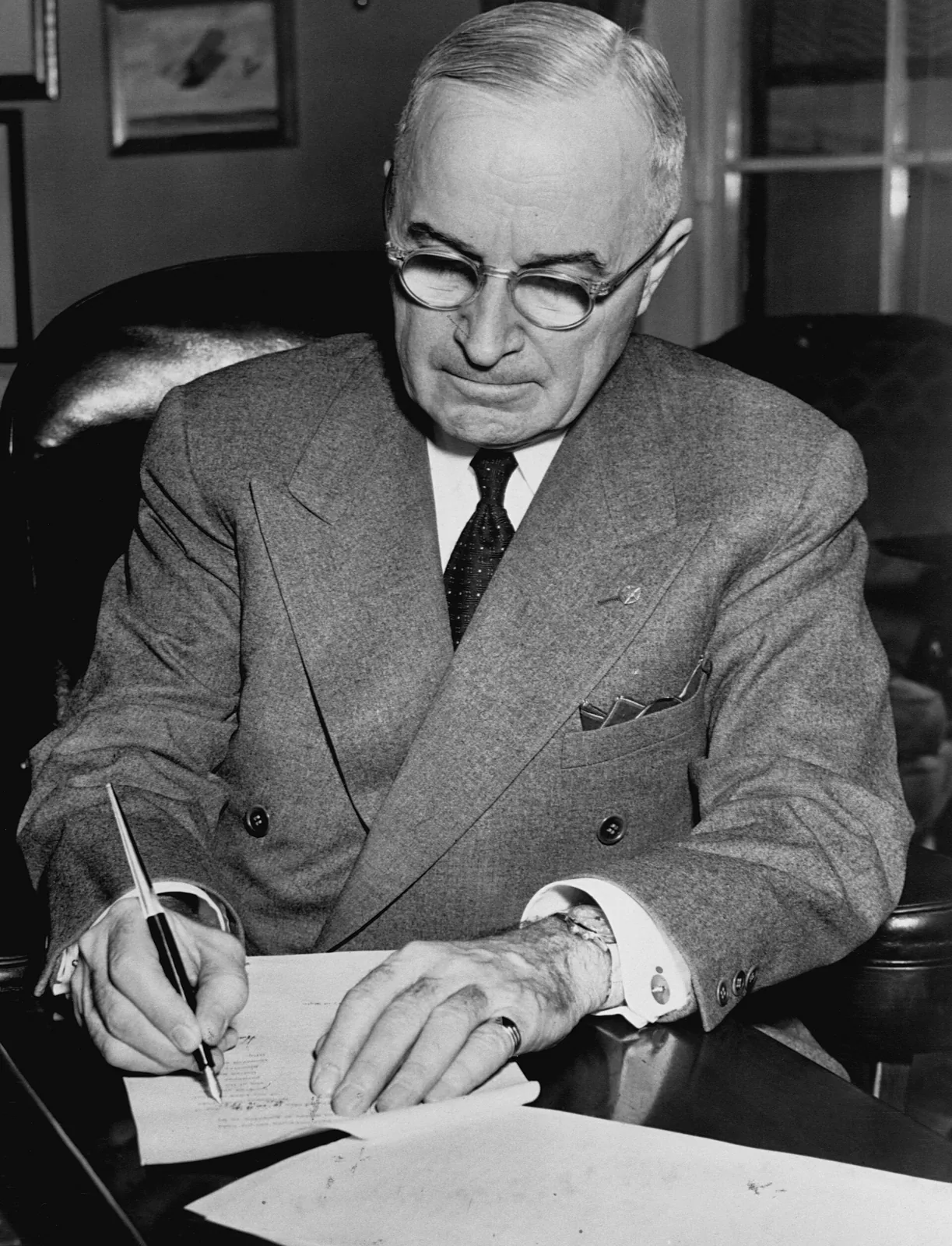 Blair House Korean War meeting