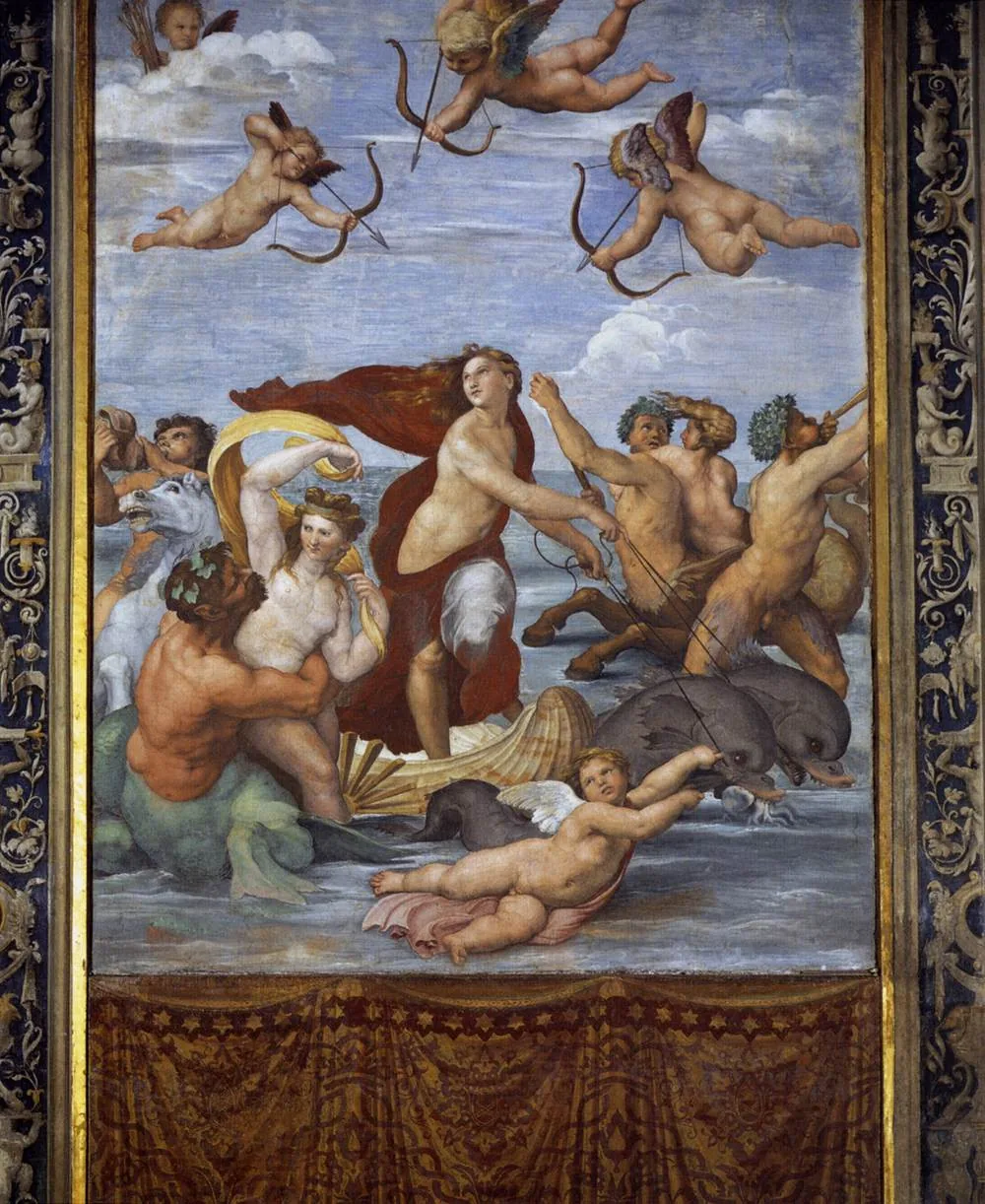 Triumph of Galatea at Villa Farnesina