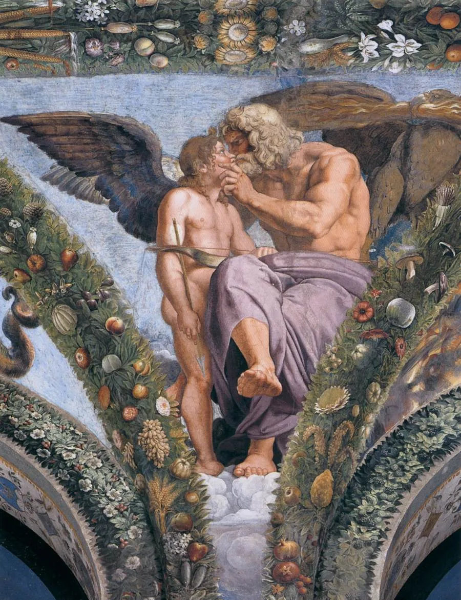 Cupid and Psyche Loggia at Villa Farnesina