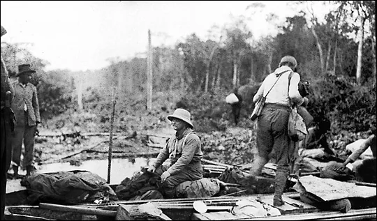 Roosevelt-Rondon expedition begins at Cáceres