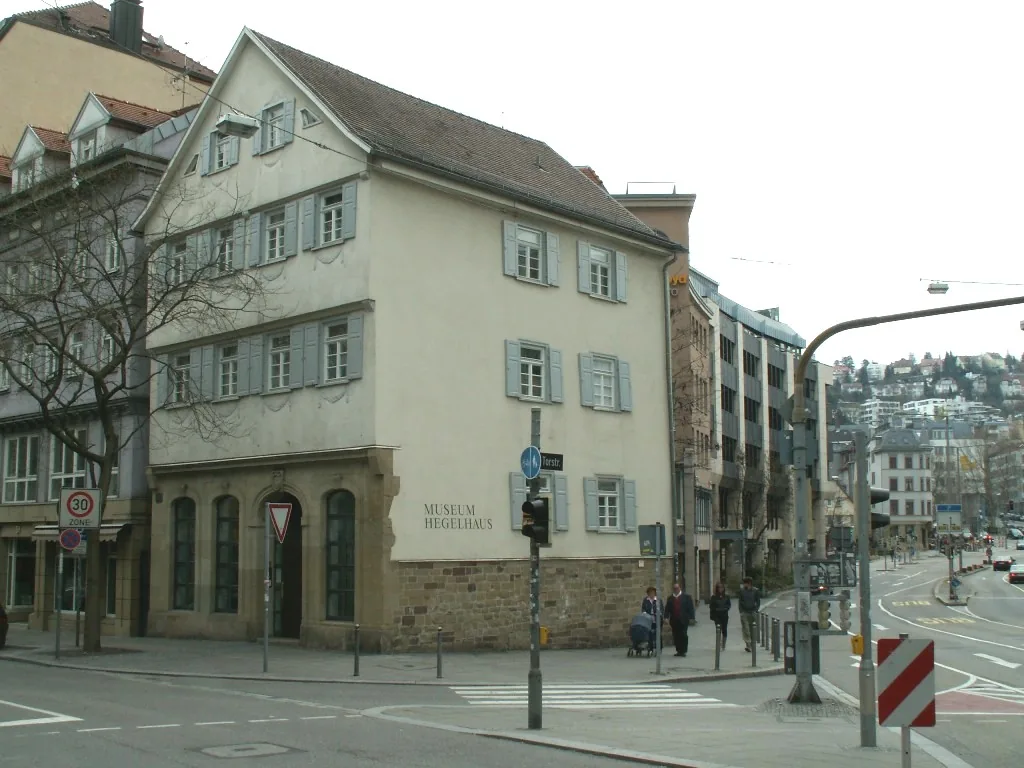 Visit to Stuttgart after his father's death