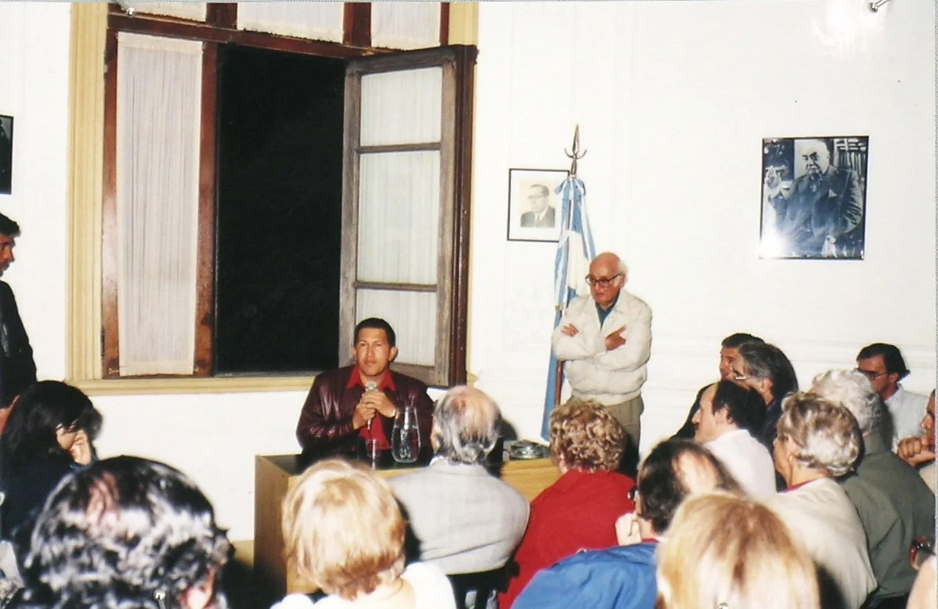 Political event in Buenos Aires