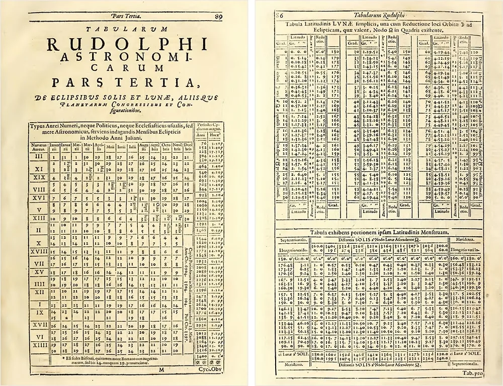 Presentation of the Rudolphine Tables in Prague
