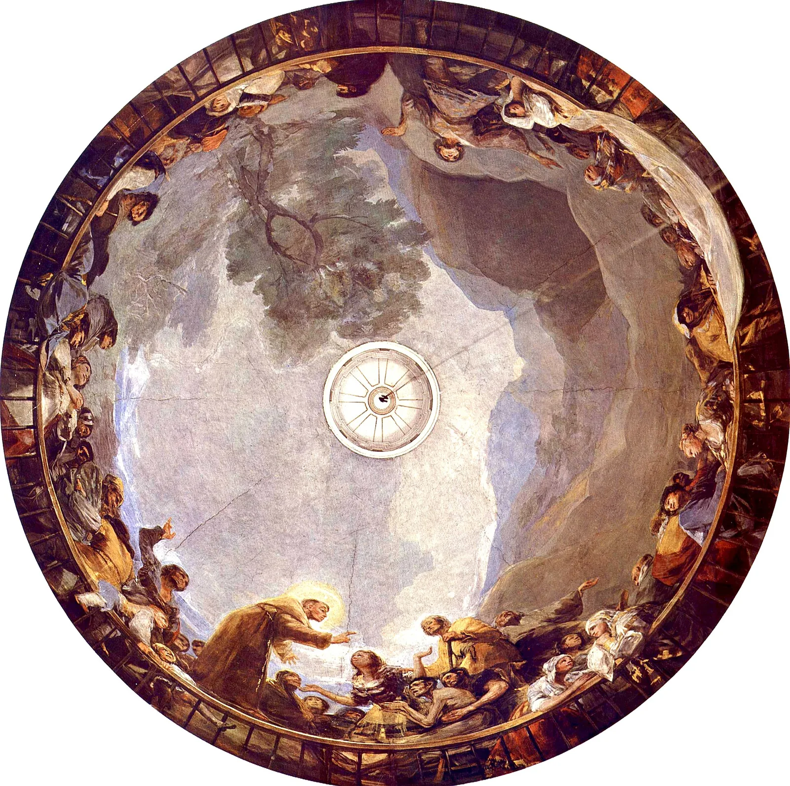 Frescoes at San Antonio de la Florida