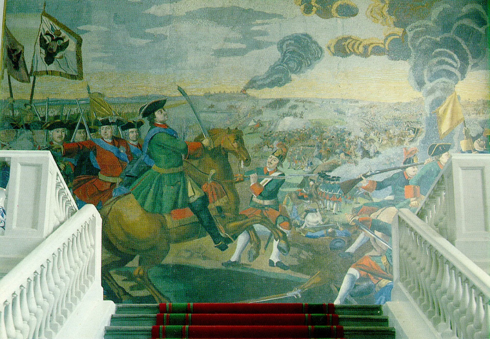 Battlefield headquarters at Poltava