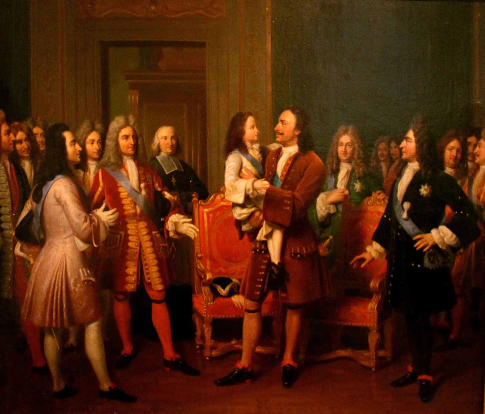 Diplomatic and scholarly visits in Paris