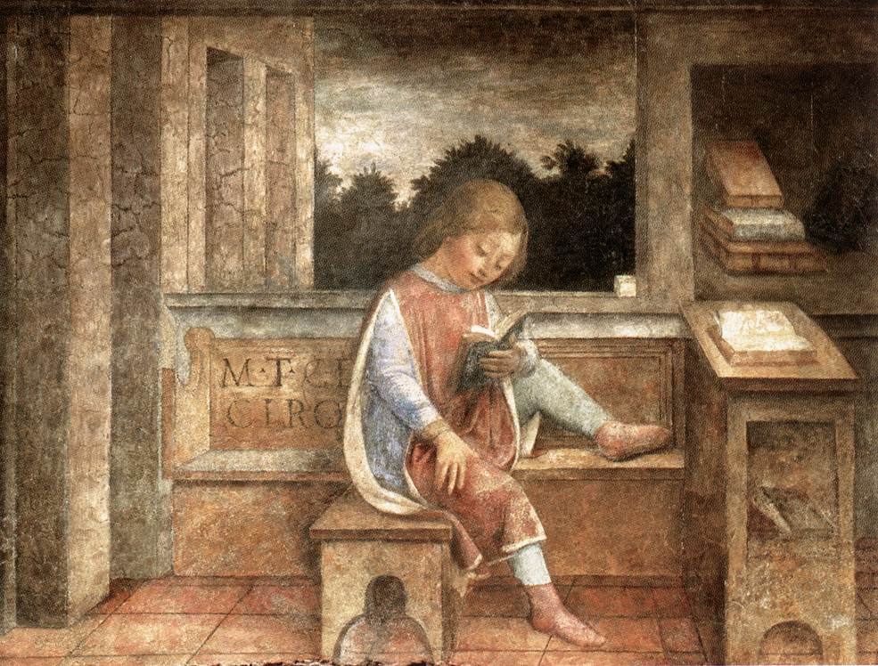 Studies philosophy at Athens