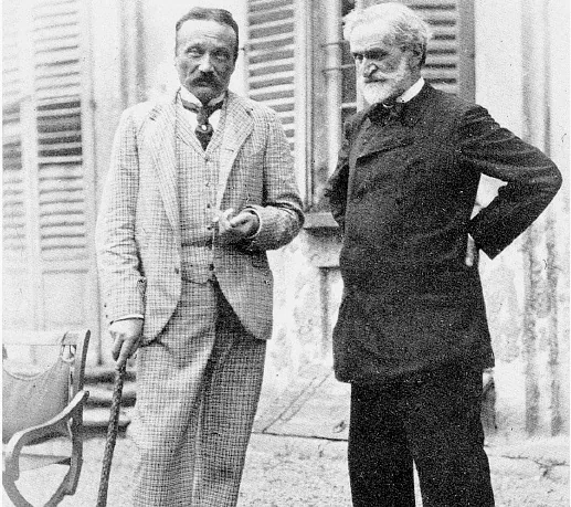 At Villa Verdi with Boito