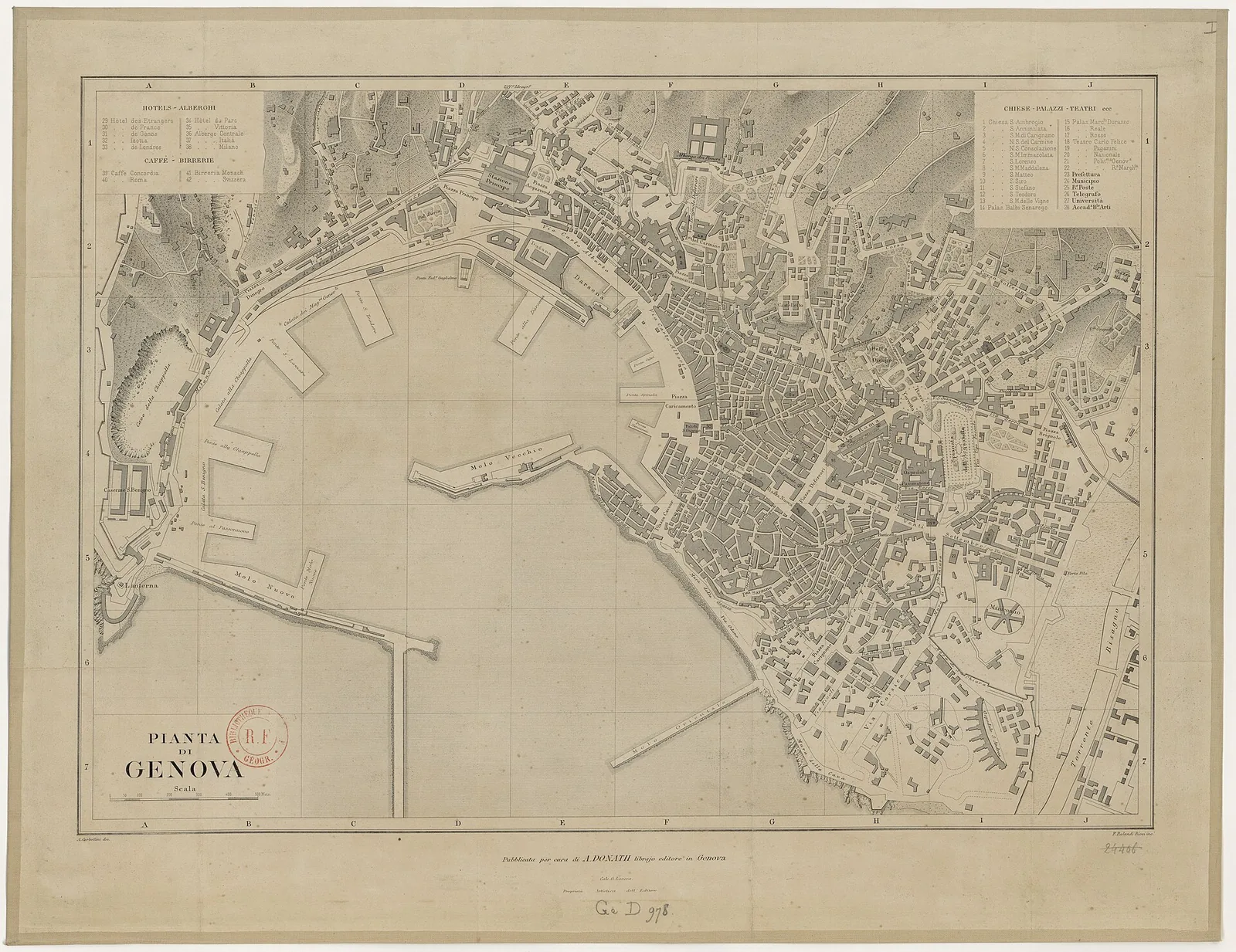 Diplomatic visit to Genoa