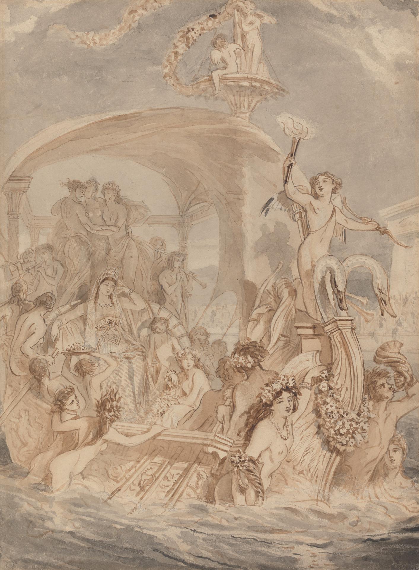 Sailed up the Cydnus to Tarsus