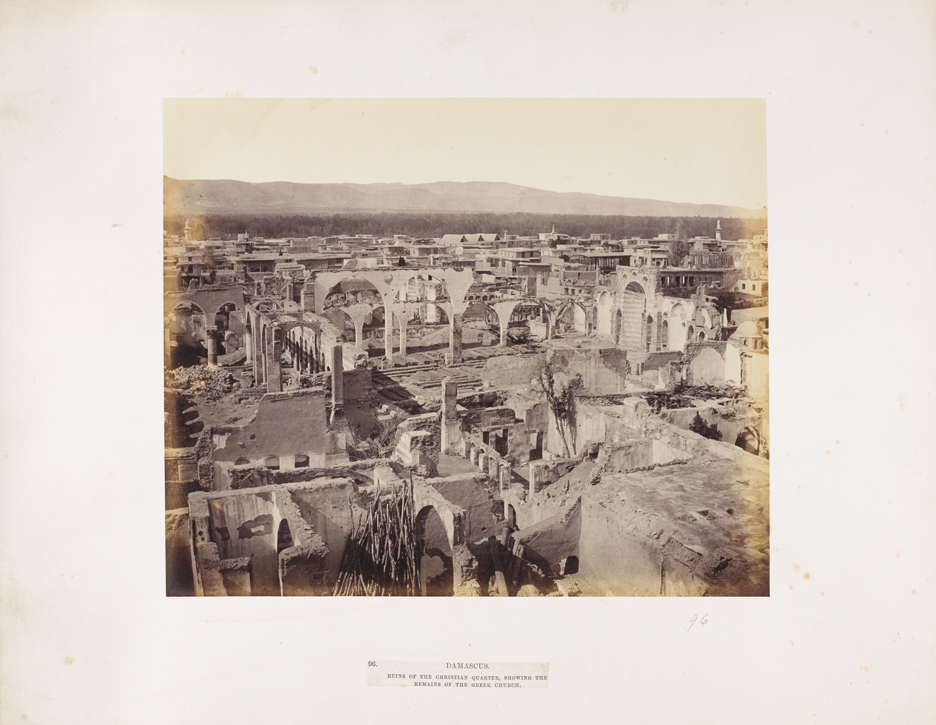 Passed through Damascus