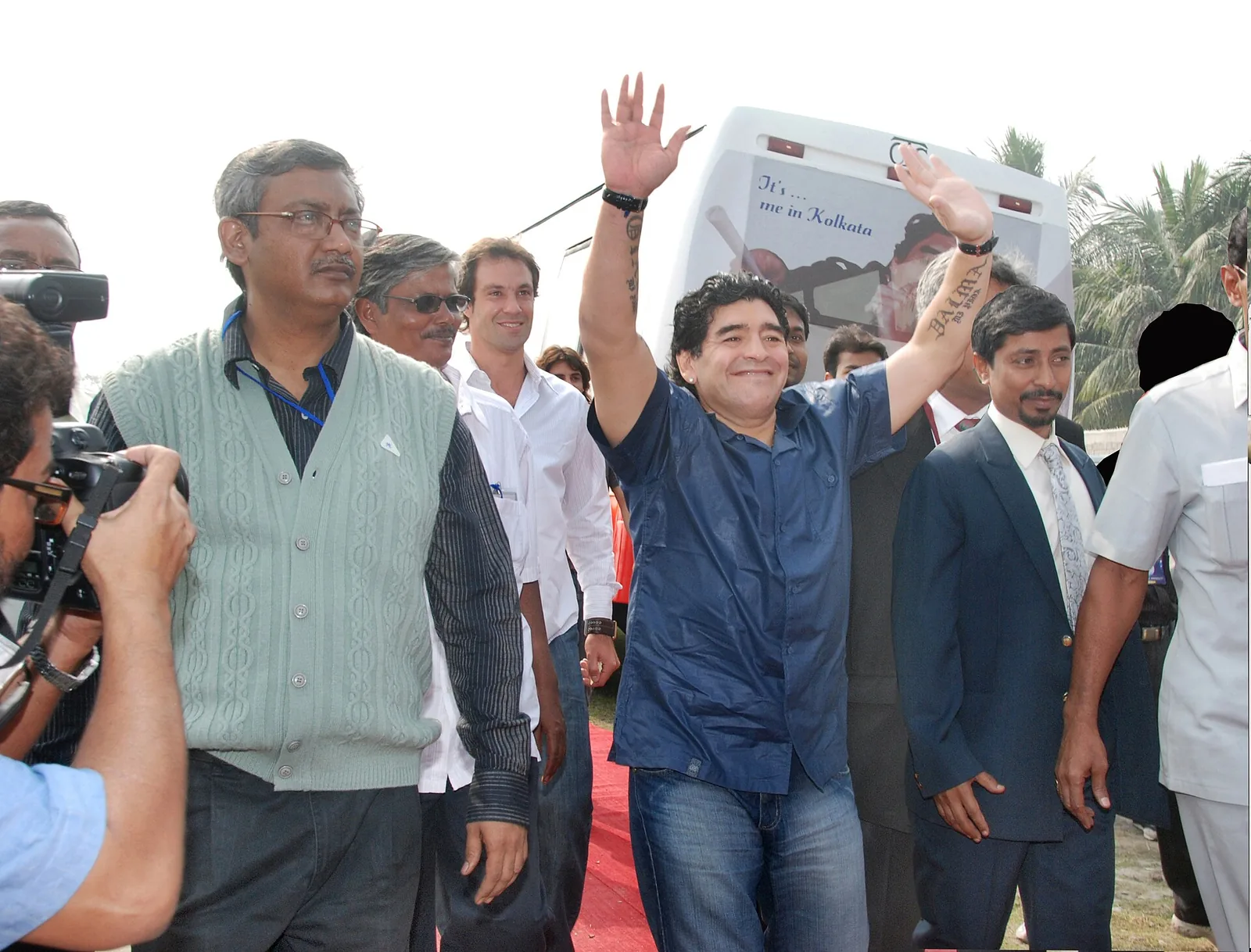 Football-academy foundation ceremony