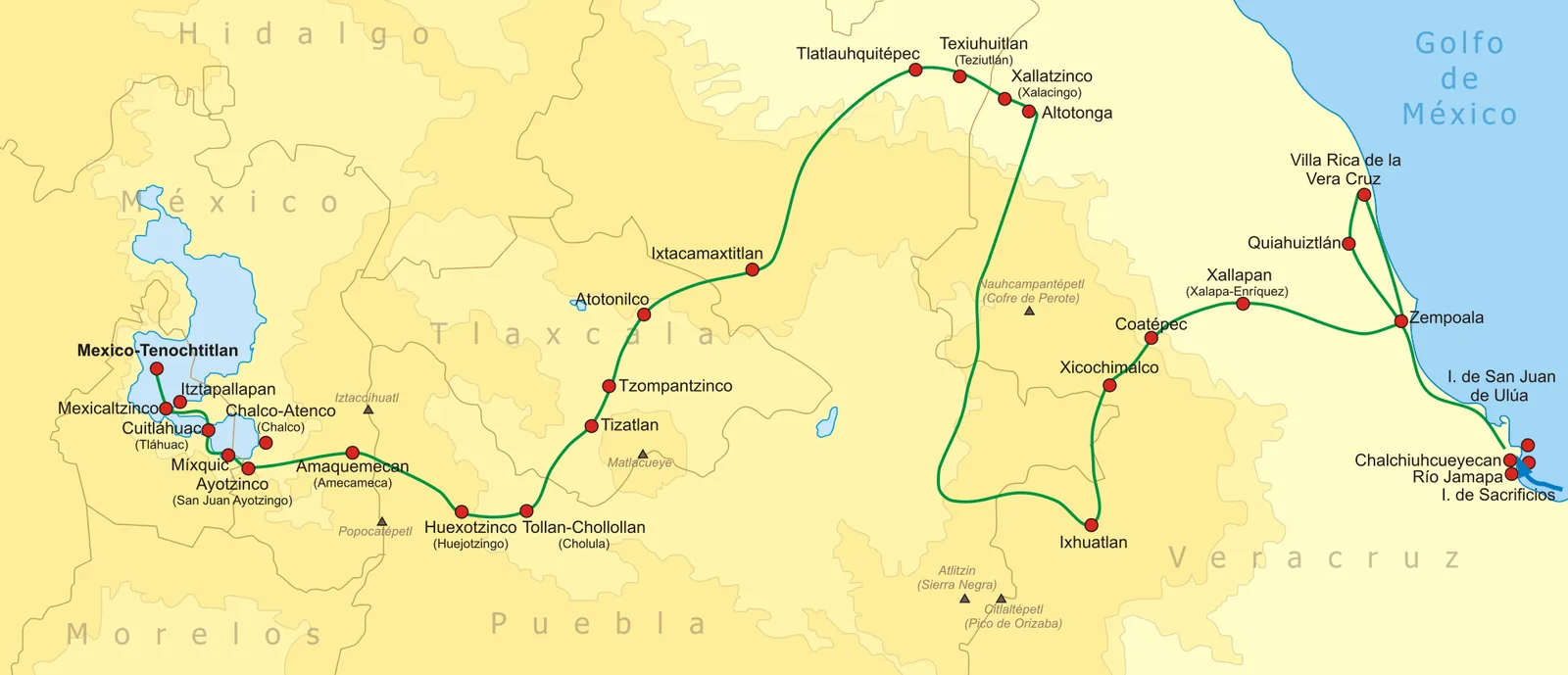 March to Cholula