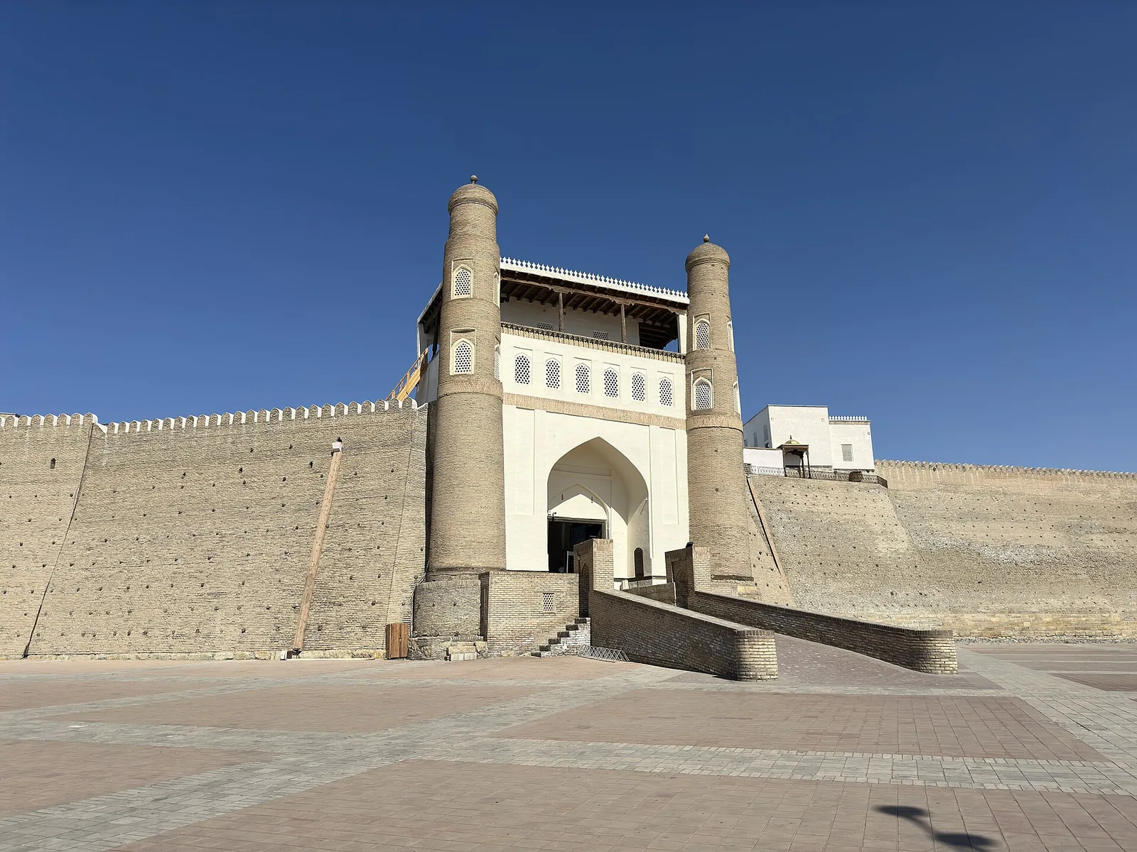 Library visit in Bukhara