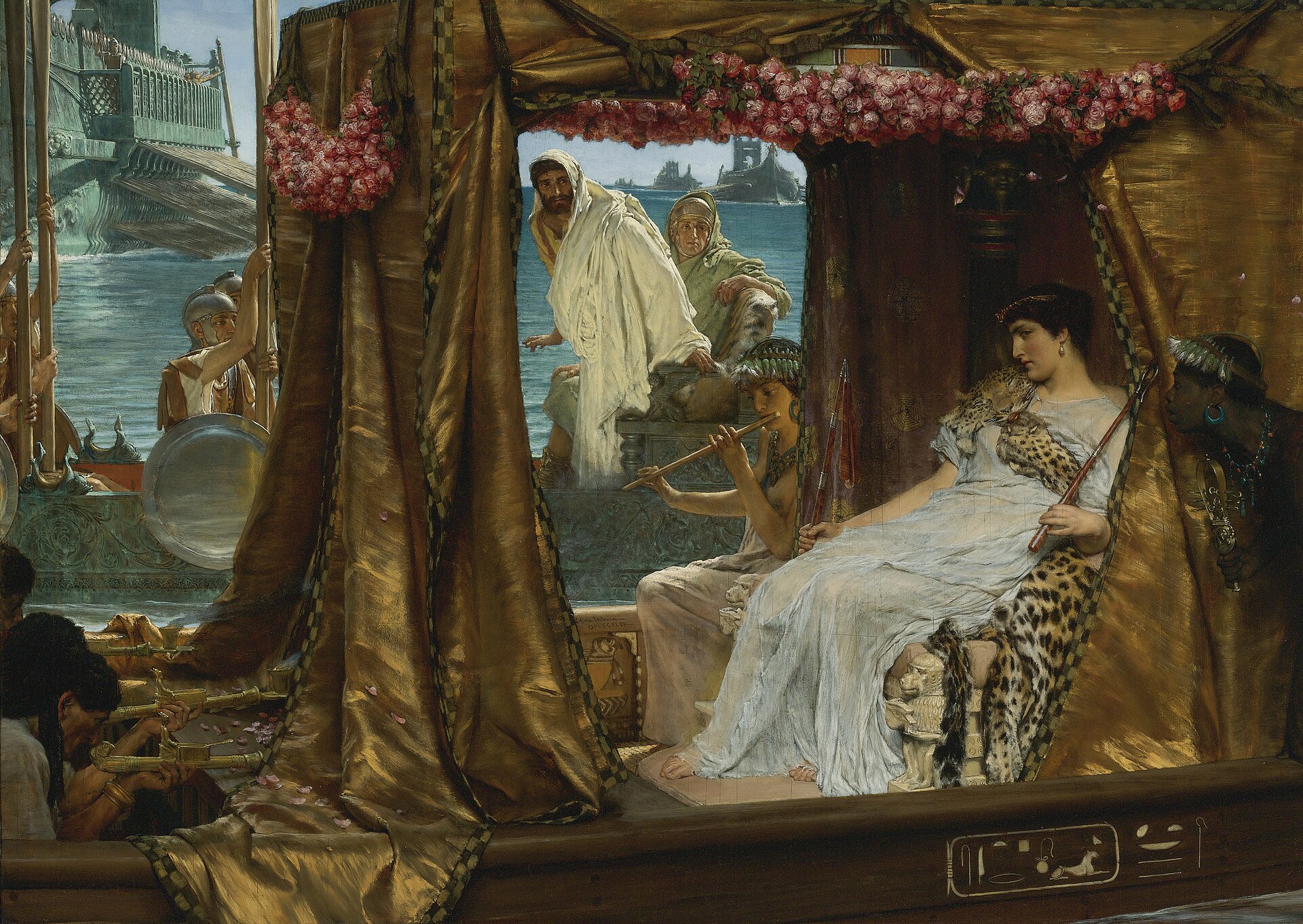 Arrives to besiege Alexandria