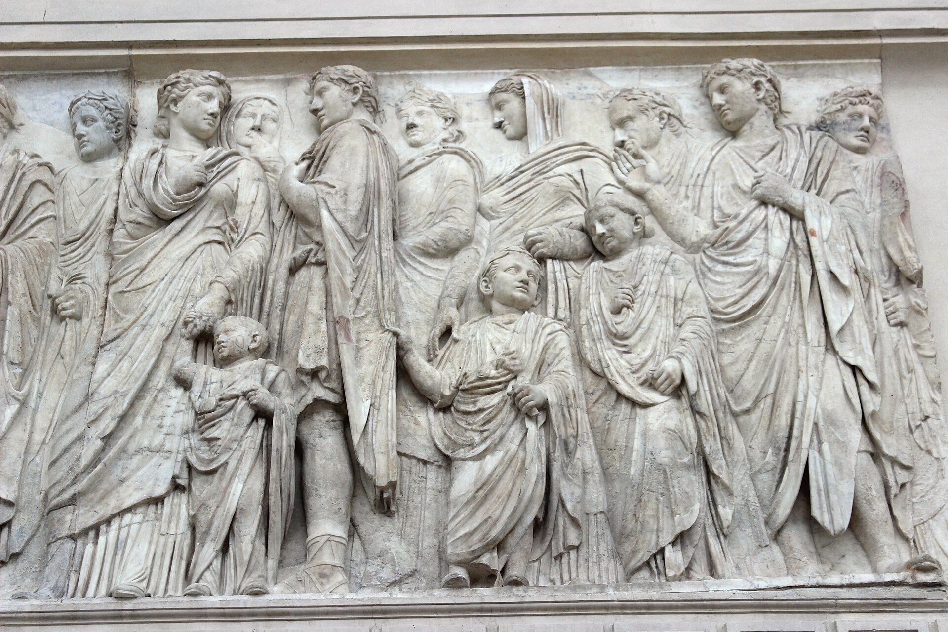 Celebrates three Roman triumphs