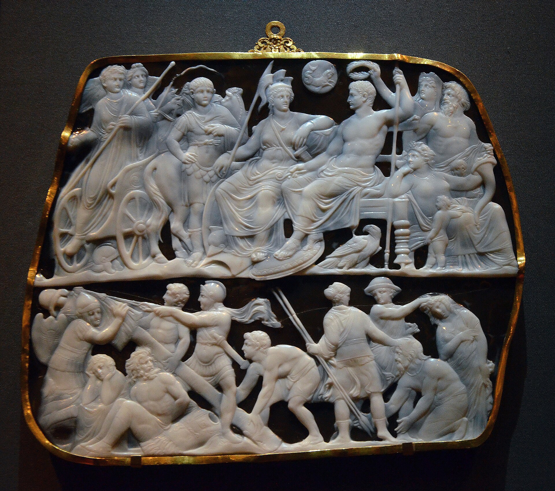 Adopts Tiberius in Rome