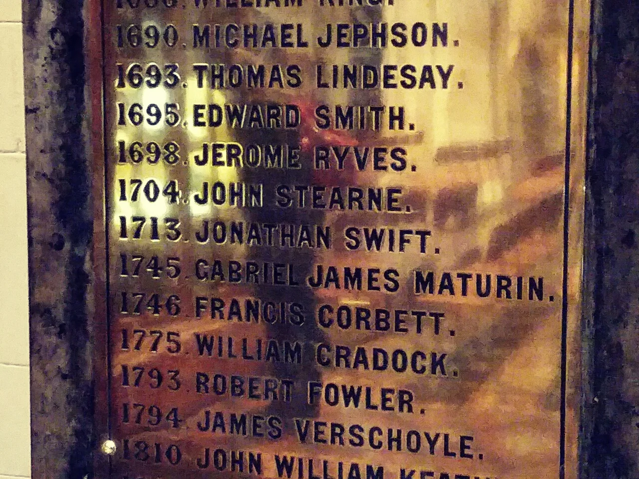 Took possession of St Patrick's prebend
