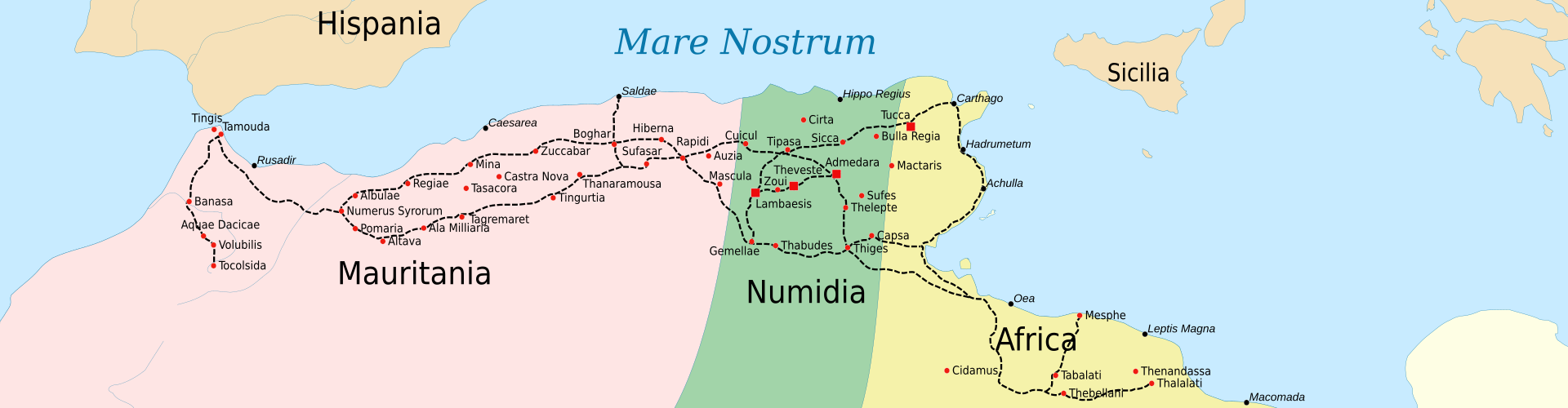 Tours Sicily and Roman Africa