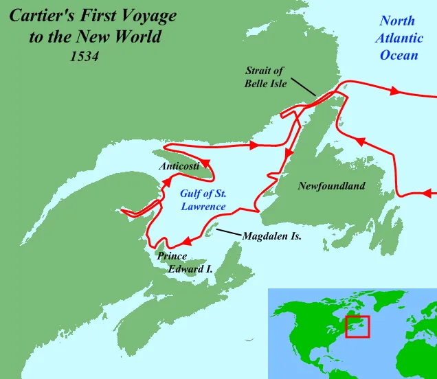 First-voyage departure