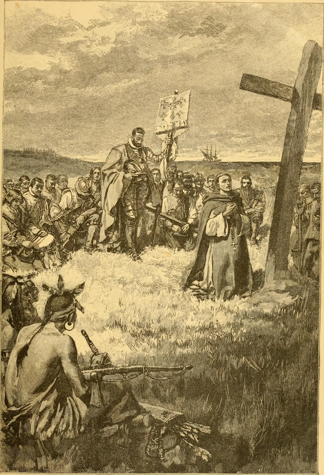 Cross at Gaspé Bay