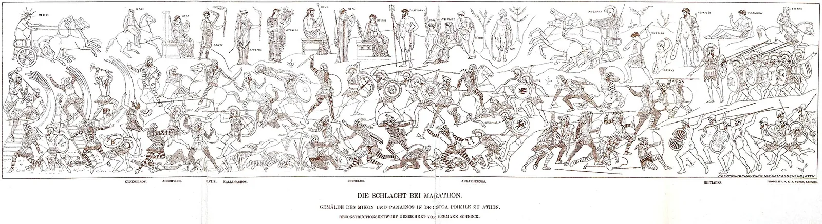 Fought at Marathon