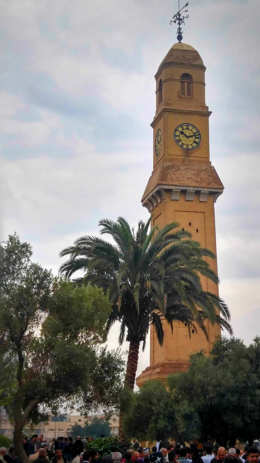 Brief stay in Baghdad