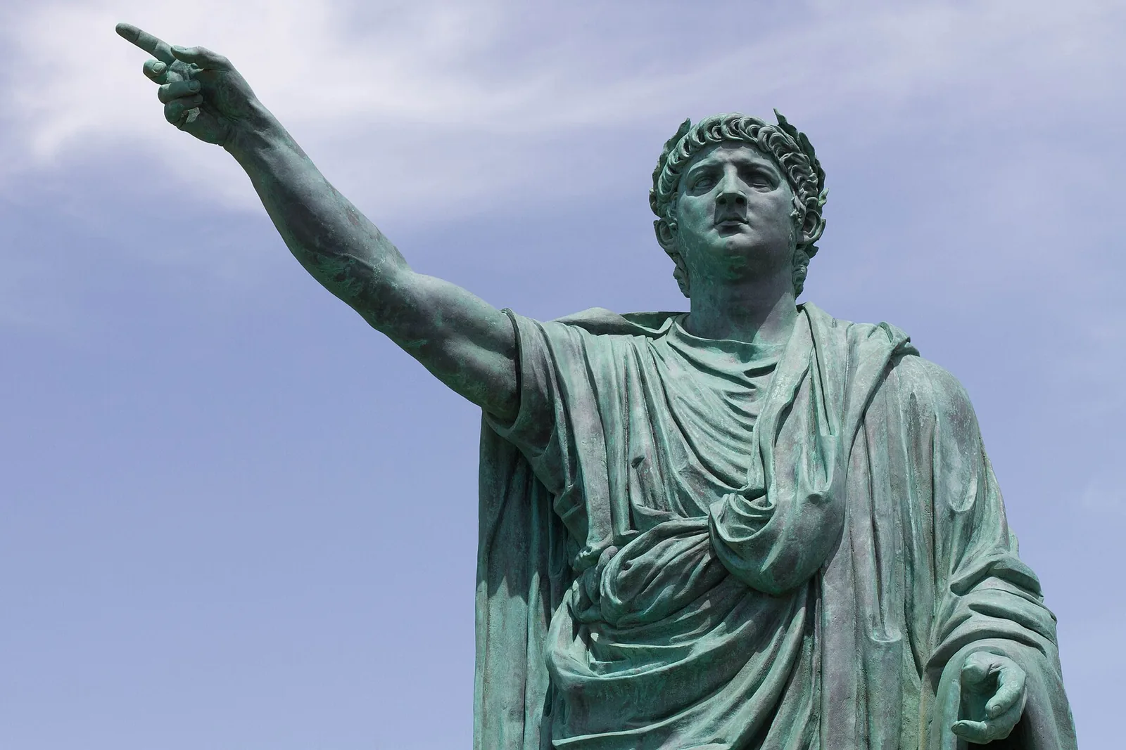 At Antium when the Great Fire began